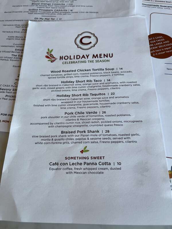 C CASA Restaurant &amp;amp; Bar, Napa, California