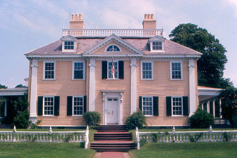 The Longfellow House was built in 1759 by John Vassall.  It is on Brattle Street, near the center of Cambridge.  The famous 19th century American poet, Henry W. Longfellow, lived in the house as a boarder for a time.  His father-in-law bought it for