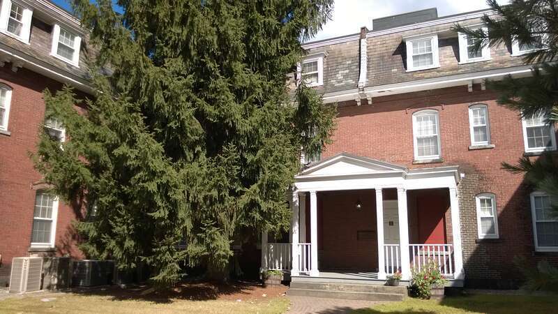View of industrial heritage in Nashua, New Hampshire