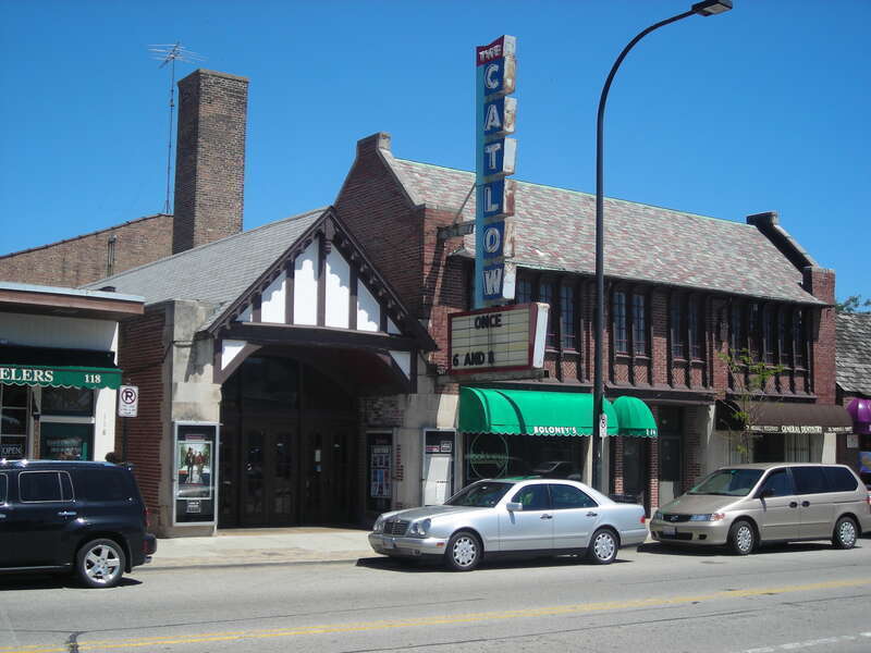 Catlow Theater.  Barrington, IL.  National Register of Historic Places 89001112