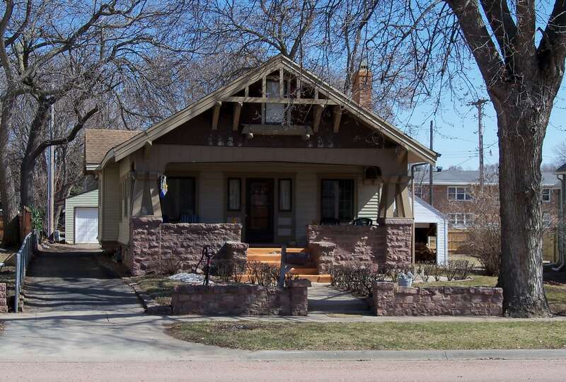 Charles A. Thomas house in Sioux Falls, South Dakota, USA.