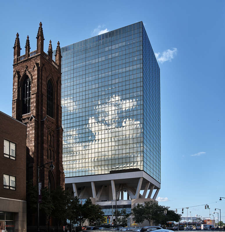Christ Church Cathedral Tower, Main Street, Hartford, Connecticut