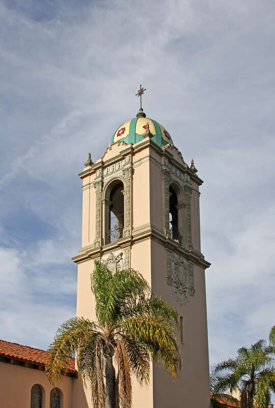 Church Tower of St. Timothy's Catholic Church, Rancho Park, Los Angeles