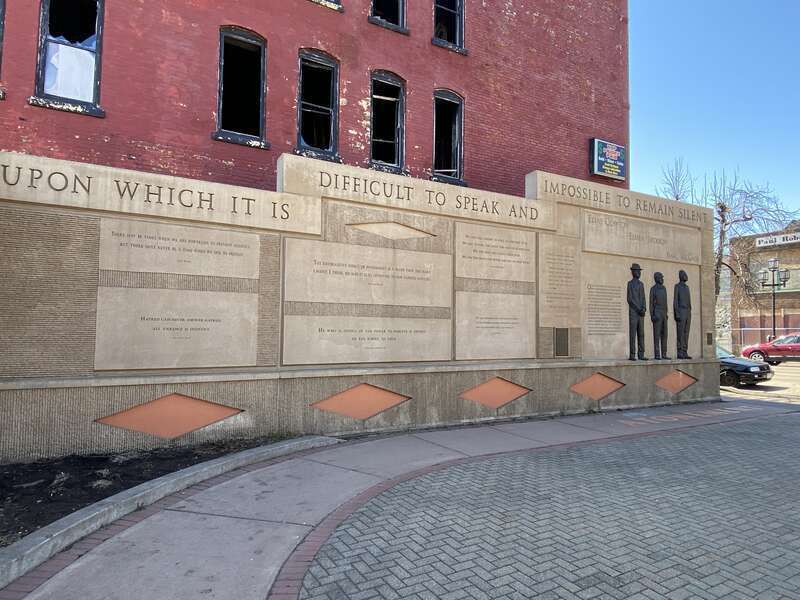 Clayton Jackson McGhie Memorial Site
Memorial to three lynching victims.

Duluth, Minnesota, USA