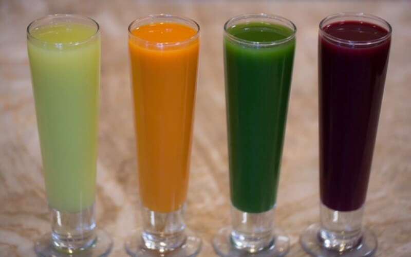 Juices at Colonic in Santa Barbara