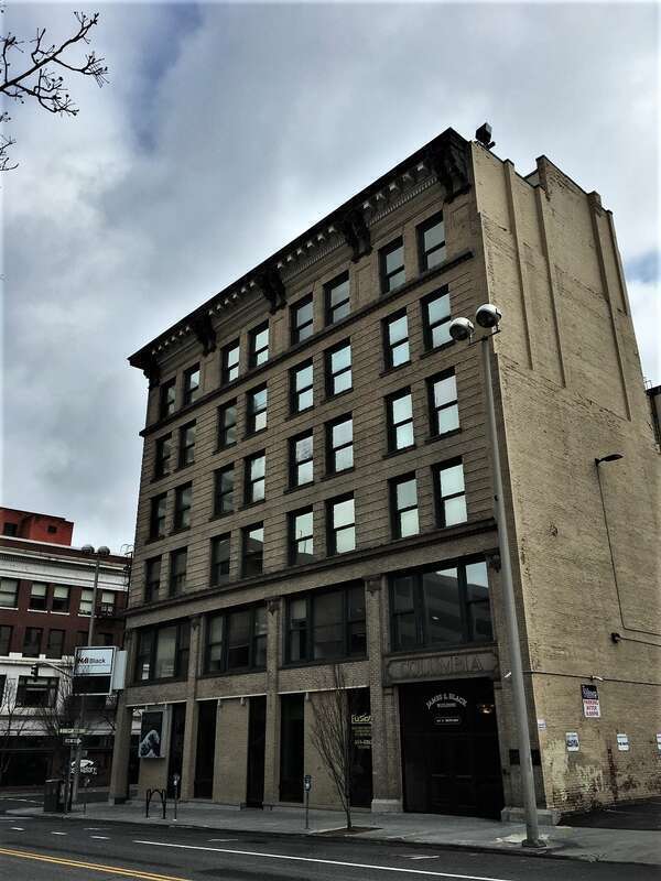 Columbia Building  Howard Street elevation.