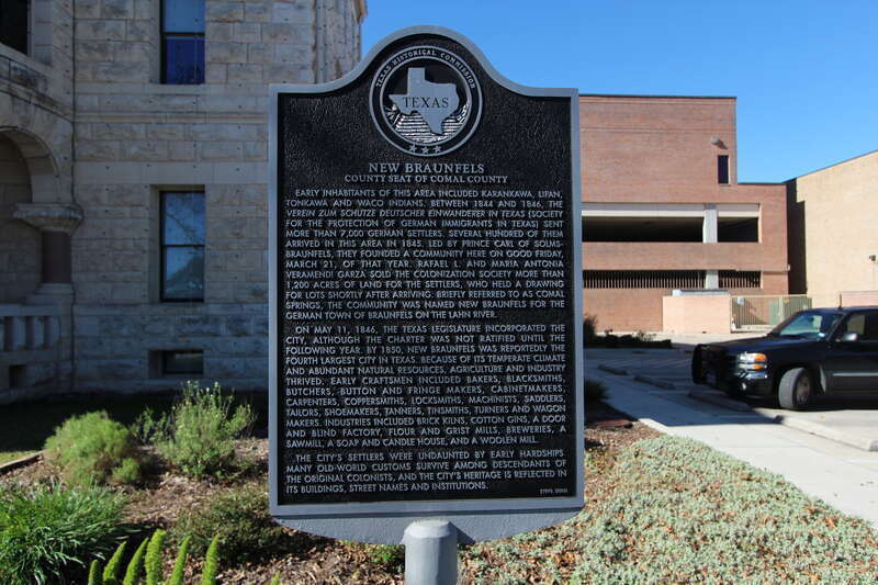 Comal County Courthouse in New Braunfels TX