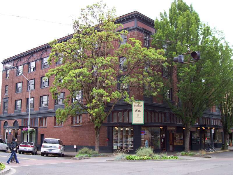 Corvallis Hotel building. Listed in the National Register of Historic Places.