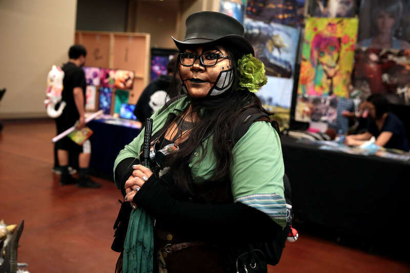 Cosplayer at the 2017 Taiyou Con at the Mesa Convention Center in Mesa, Arizona.

Please attribute to Gage Skidmore if used elsewhere.