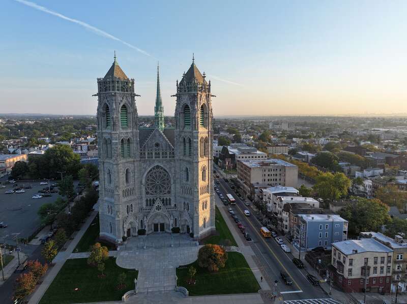 Cathedral Basilica of the Sacred Heart (Newark) as it appeared in 2023