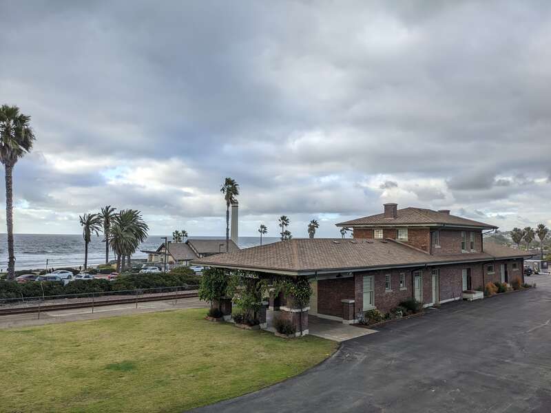 Del mar train station. No longer in use