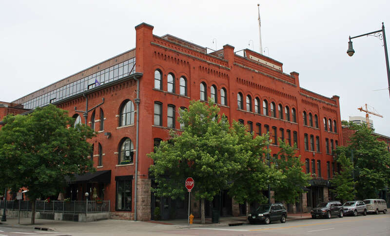 The Denver City Railway Company Building, located at 1635 17th Street in Denver, Colorado