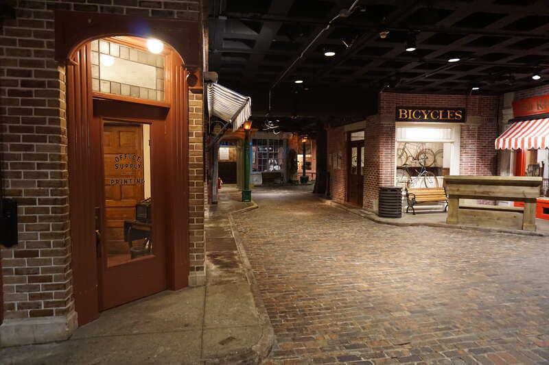The Streets of Old Detroit: 1900s exhibit at the Detroit Historical Museum in Detroit, Michigan (United States).