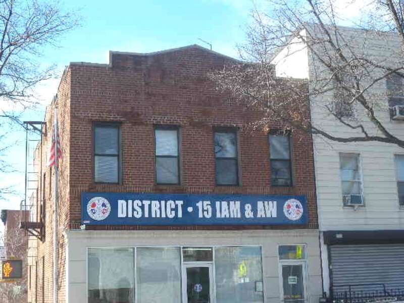 Looking northwest from 4th Avenue at District 15 on a partly sunny morning.