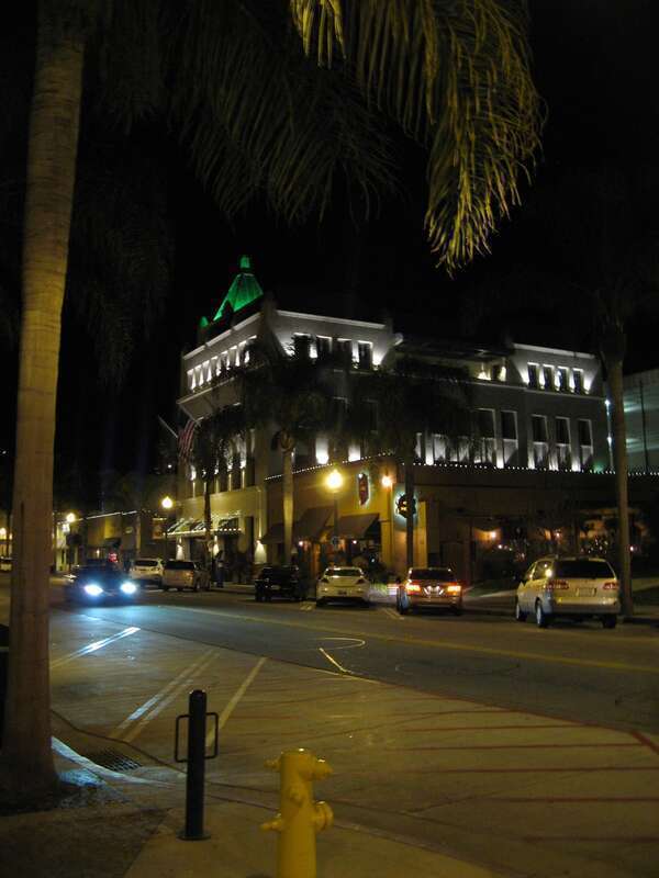 Downtown Ventura at Night
