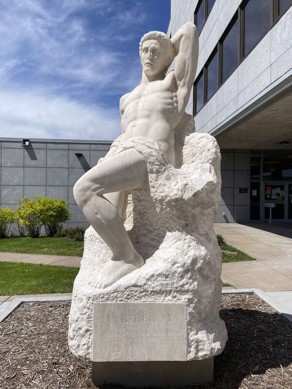 Earthbound Monument: Made Captive but Deserving Freedom More
Minnesota State Capitol Mall
Saint Paul, Minnesota, United States

Sculptor: John Karl Daniels