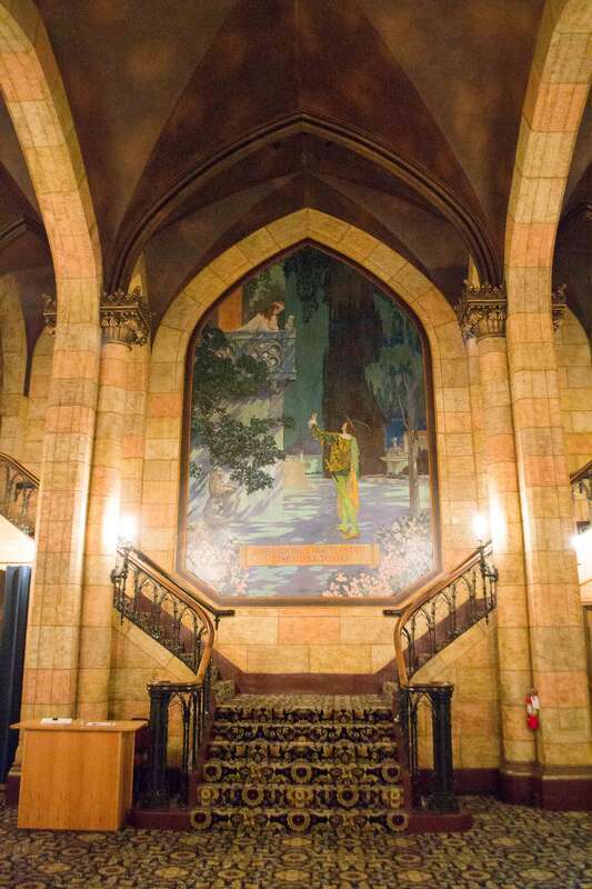 The Elsinore Theatre lobby in Salem, Oregon
