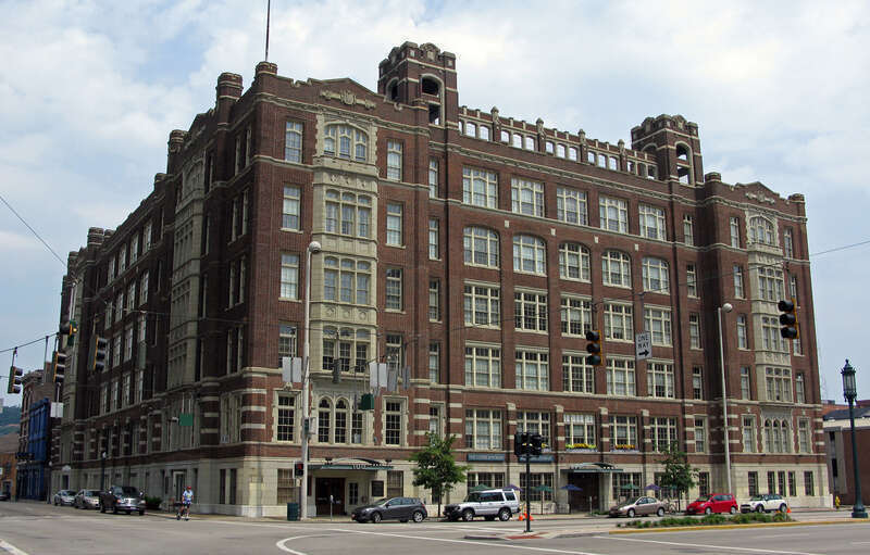 The Emery Building in Over-the-Rhine, Cincinnati, Ohio.