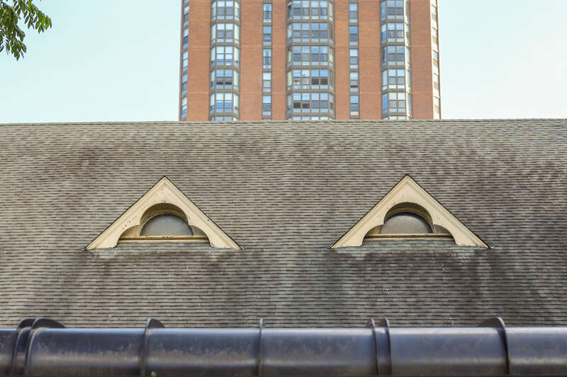 Epworth United Methodist Church, originally built as Epworth Methodist Episcopal Church, 5253 N. Kenmore Ave., Chicago, Illinois. Architect: Frederick B. Townsend, 1890.