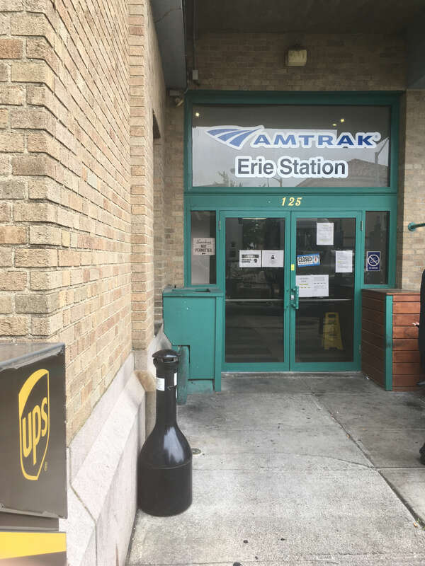 Erie Amtrak station