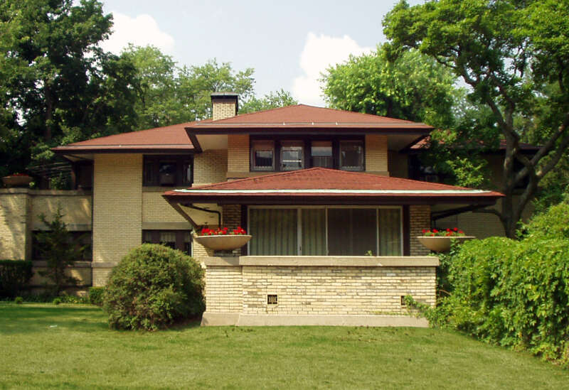 Francis W. Little House I (1902) by Frank Lloyd Wright in Peoria, Illinois