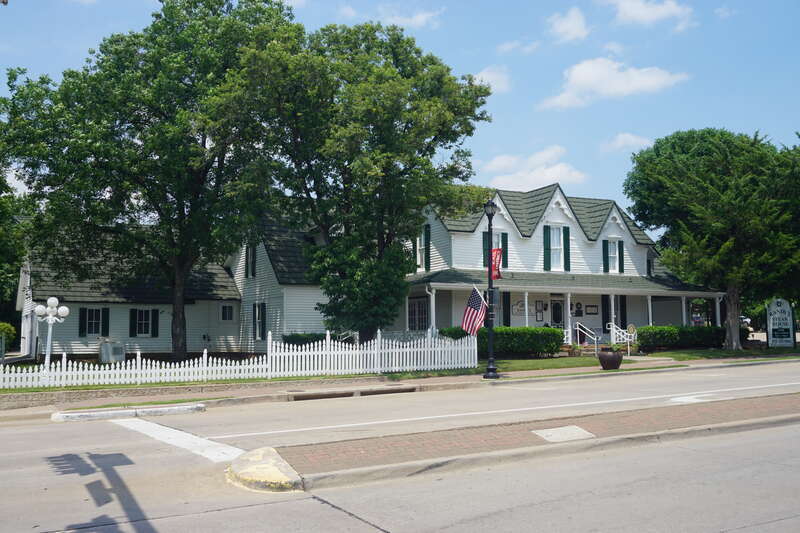 Randy's Steakhouse (formerly the T. J. Campbell House) in Frisco, Texas (United States).