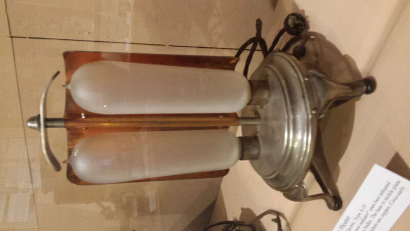 General Electric brand en:Space heater at the en:Museum of American Heritage