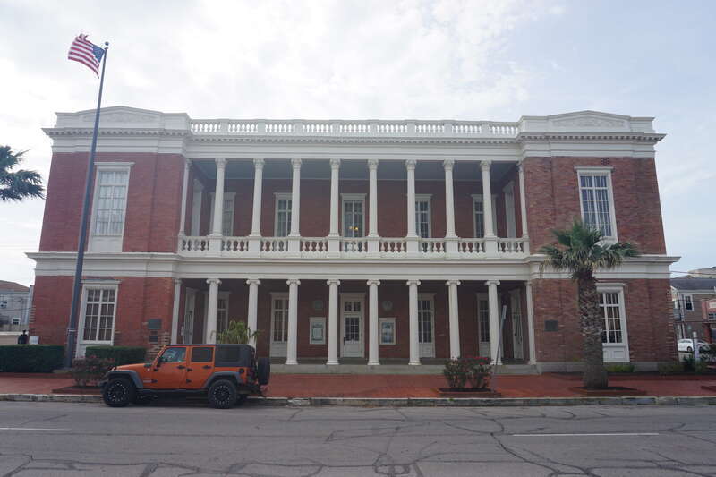 The Old Galveston Customhouse in Galveston, Texas (United States).
