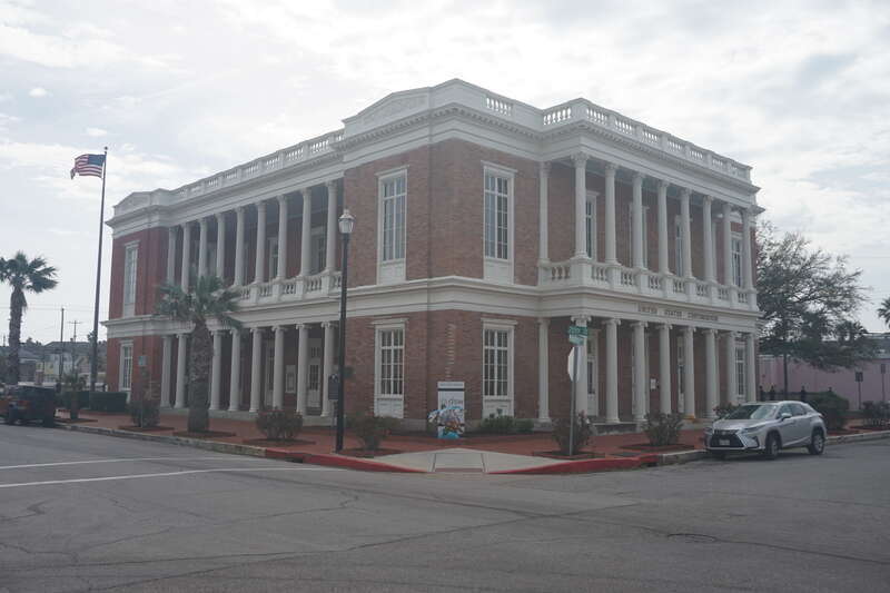 The Old Galveston Customhouse in Galveston, Texas (United States).