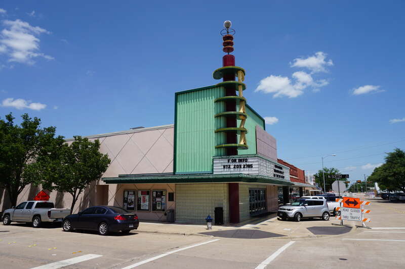 The Plaza Theatre in Garland, Texas (United States).