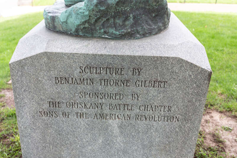 The Vision (George Washington at Valley Forge) (1959), by Benjamin Thorne Gilbert, Utica Public Library, Utica New York.