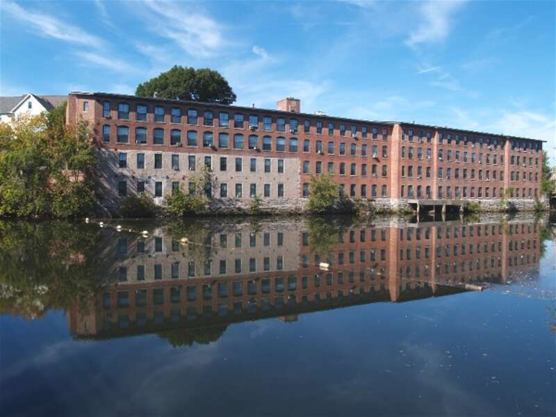 Glenark Mills, on the Blackstone River, Woonsocket, Rhode Island