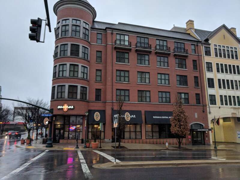 Golden Samovar - Russian and Central Asian Cuisine, a Central Asian and Eastern European/Slavic restaurant in Rockville, Maryland, that serves a variety of food from countries such as Russia, Uzbekistan, Tajikistan, China (Uyghurstan), Turkey,