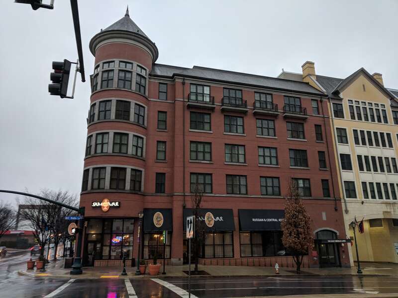 Golden Samovar - Russian and Central Asian Cuisine, a Central Asian and Eastern European/Slavic restaurant in Rockville, Maryland, that serves a variety of food from countries such as Russia, Uzbekistan, Tajikistan, China (Uyghurstan), Turkey,