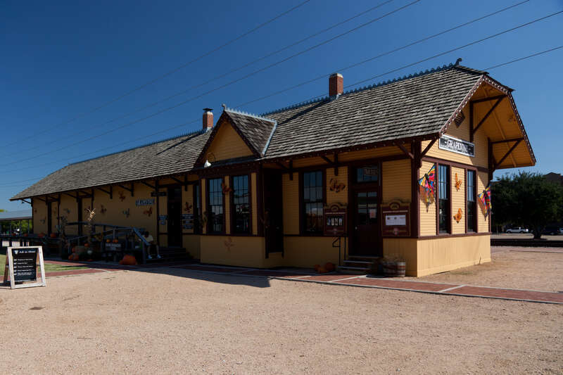 Grapevine Vintage Railroad's Grapevine Station, in Grapevine, Texas, United States.