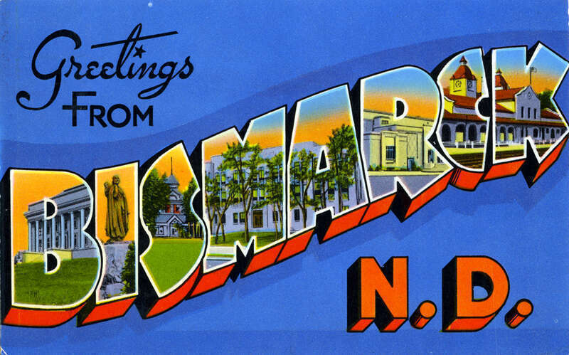 Production Date: Circa 1960
Source Type: Postcard
Publisher, Printer, Photographer: North Dakota Scenes Publishers, Tichnor Brothers (#72435)
Postmark: June 22, 1960, Washburn, North Dakota
Collection: Steven R. Shook

Copyright 2010. Some rights