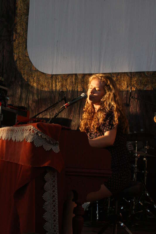 Greta Salpeter of The Hush Sound on The Honda Civic Tour 2008.