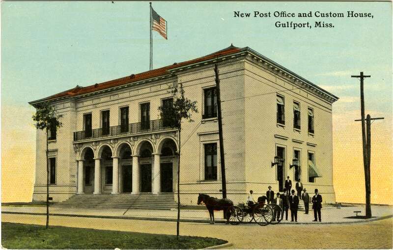 Post Office and Courthouse in Gulfport, Mississippi