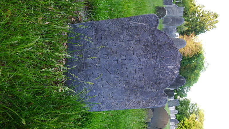 Spring Hill Cemetery (1675) in Marlborough, MA.