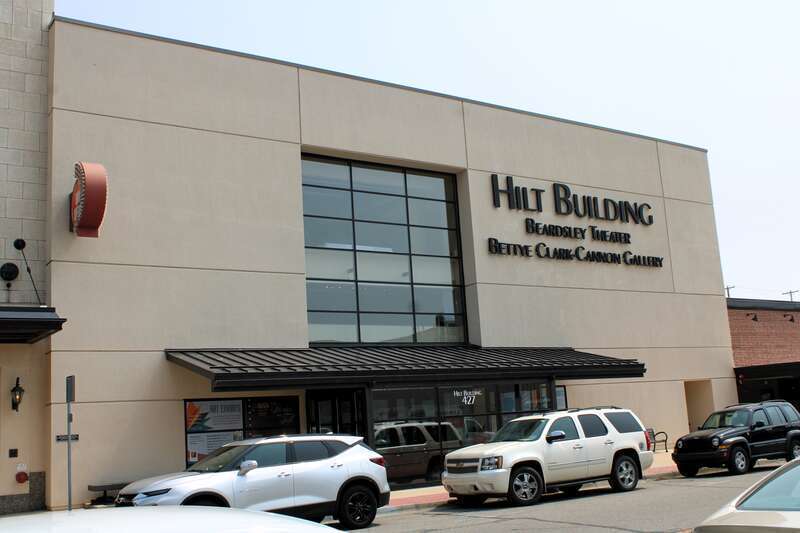 The Hilt Building in Muskegon, Michigan. It is part of the Frauenthal Center for the Performing Arts.