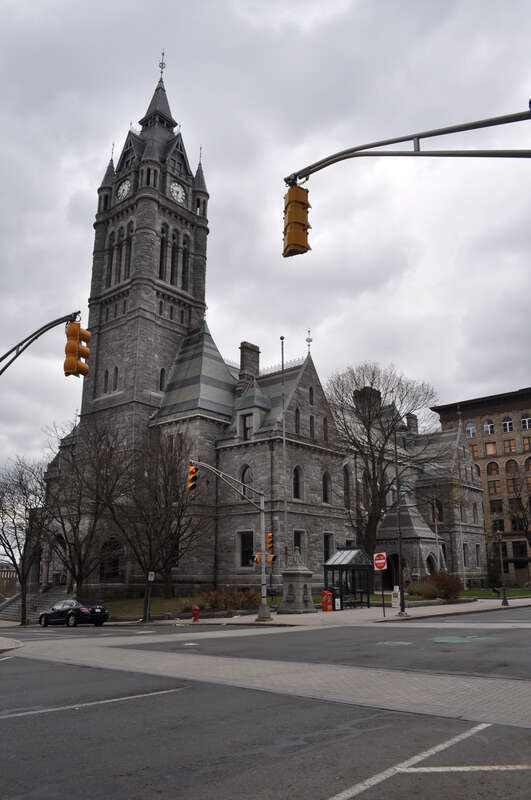 City Hall, Holyoke, Massachusetts, USA.