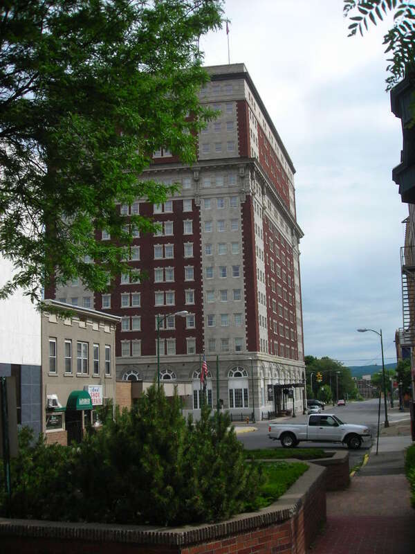 Hotel Utica, at Utica, New York, United States.