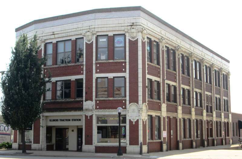 The Illinois Traction Station, also known as the Illinois Traction Building or the Illinois Power Building, located at 41 East University Avenue in Champaign, Illinois was built in 1913 and was designed by Joseph Royer.  It served as the headquarters