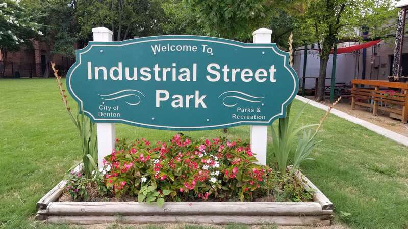 Industrial Street Park, Denton, Texas