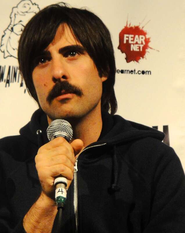Jason Schwartzman at the Scott Pilgrim vs. The World press conference in 2010