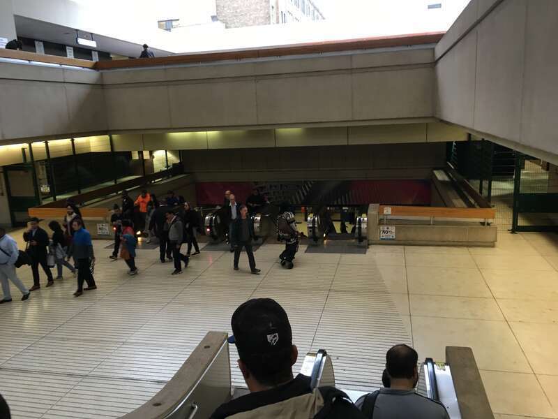 Journal Square Transportation Center escalators