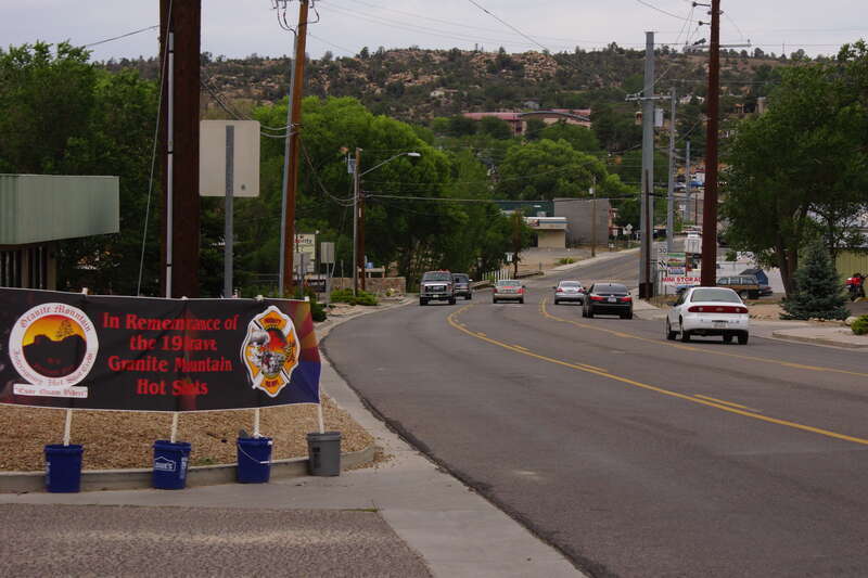 June 12, 2013, View N, 6th Street, Prescott, AZ
