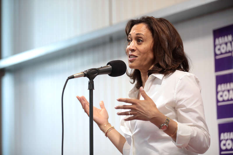 U.S. Senator Kamala Harris speaking with attendees at a fundraiser hosted by the Iowa Asian and Latino Coalition at Jasper Winery in Des Moines, Iowa.

Please attribute to Gage Skidmore if used elsewhere.