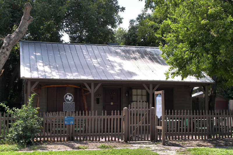 The Klein-Kuse House in New Braunfels, Texas, United States. The house and adjacent Comal Hotel were listed on the National Register of Historic Places on June 26, 1986.