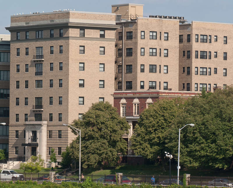 Lake Drive apartments in Baltimore, Maryland